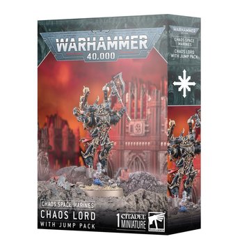 Ігровий набір GW - Warhammer 40000: Chaos Space Marines: Lord With Jump Pack 99120102193 фото