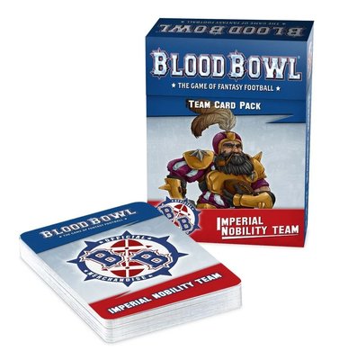 Ігровий набір GW - BLOOD BOWL: IMPERIAL NOBILITY TEAM CARD PACK 60050999002 фото