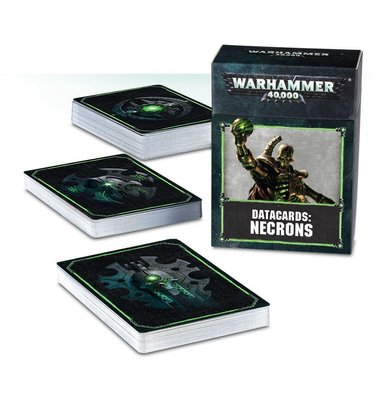 Ігровий набір GW - WARHAMMER 40000: DATACARDS - NECRONS (ENG) 60220110002 фото
