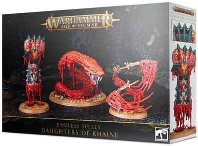 Набір мініатюр Warhammer Age of Sigmar Endless Spells Daughters of Khaine 99120212026 фото
