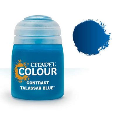 Краска Citadel - CONTRAST: TALASSAR BLUE (18ML) (6-PACK) 9918996012506 фото