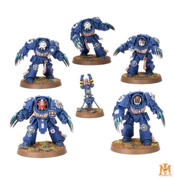 Игровой набор GW - Space Marines: Terminator Assault Squad 99120101454 фото