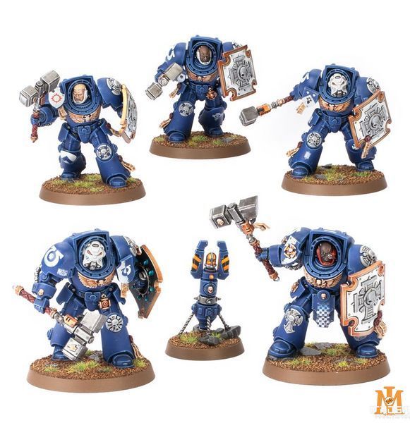 Игровой набор GW - Space Marines: Terminator Assault Squad 99120101454 фото