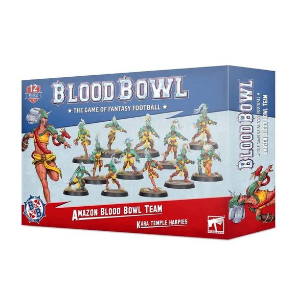 Игровой набор GW - BLOOD BOWL: AMAZON TEAM - KARA TEMPLE HARPIES 99120999016 фото