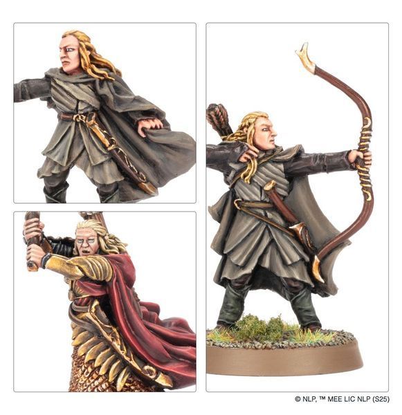 Ігровий набір GW - Lord of the Rings: Haldir, Galadhrim Captain (metal) 99061463049 фото