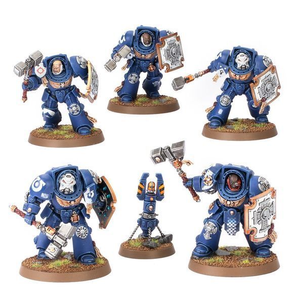 Игровой набор GW - Space Marines: Terminator Assault Squad 99120101454 фото