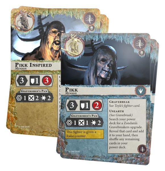 Игровой набор GW - Warhammer Underworlds. Deathgorge: Zondaras Gravebreakers (Eng) 60120707008 фото