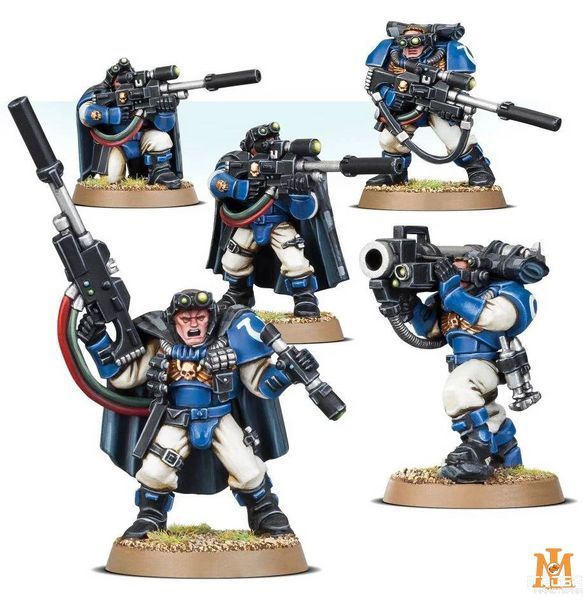 Ігровий набір GW - Warhammer 40000: Space Marines - Scouts With Sniper Rifles 99120101321 фото