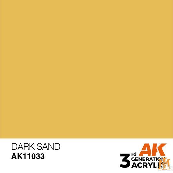 Краска AK - Standard: Dark Sand AK11033 фото