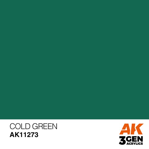 Краска AK - Color Punch: Cold Green AK11273 фото