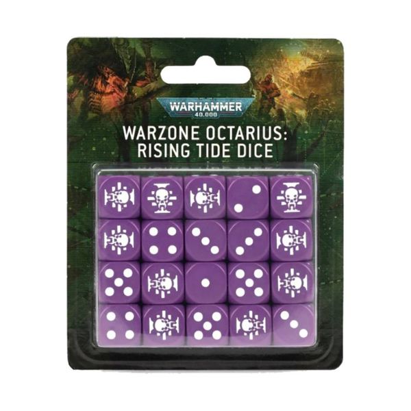 Игральные кубы GW - WARHAMMER 40000: WARZONE OCTARIUS - RISING TIDE DICE 99220199080 фото