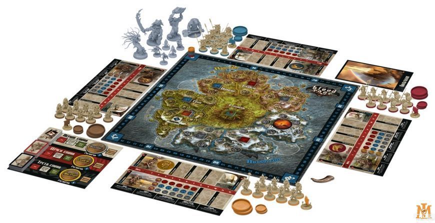 Настольная игра Geekach - Ярость крови / Blood Rage (Укр) GKCH151BR фото