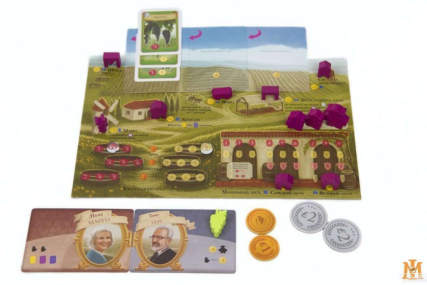 Настільна гра Kilogames - Виноробство. Основне видання KG-2250 фото