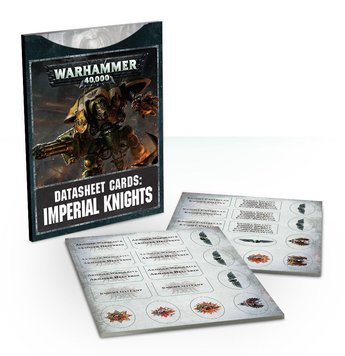 Ігровий набір GW - Warhammer 40000: Datasheet Cards - Imperial Knights (Eng) 60220108004 фото