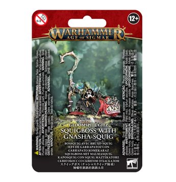 Ігровий набір GW - Age of Sigmar: Gloomspite Gitz - Squigboss With Gnasha-squig 99070209009 фото