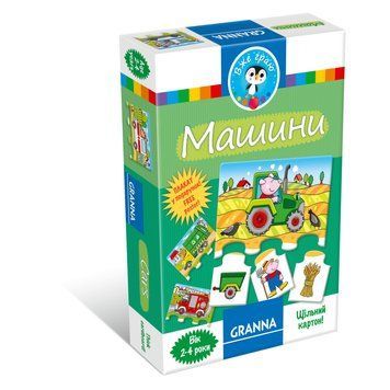Настільна гра Granna - Машини 82067 фото