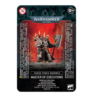 Мініатюра Warhammer 40000 Master of Executions 99070102024 фото