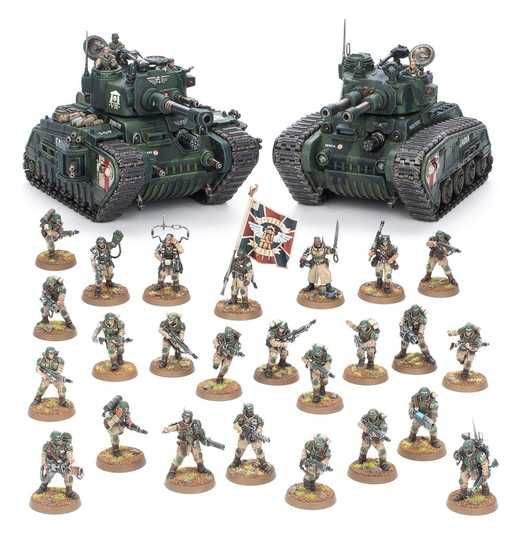その他 Warhammer 40,000 Cadian Defence Force Игровой набор GW - Warhammer 40000: Astra Militarum - Cadian