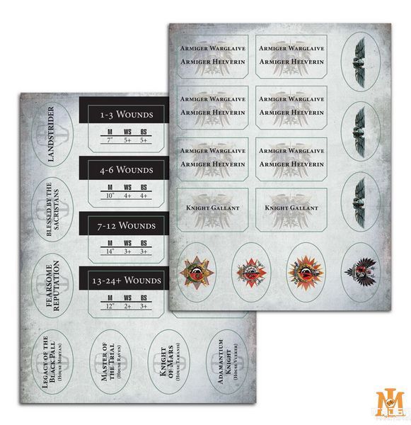 Ігровий набір GW - Warhammer 40000: Datasheet Cards - Imperial Knights (Eng) 60220108004 фото