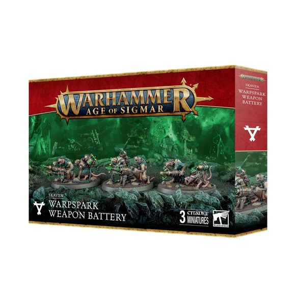 Игровой набор GW - Age of Sigmar: Skaven - Warpspark Weapon Battery 99120206048 фото