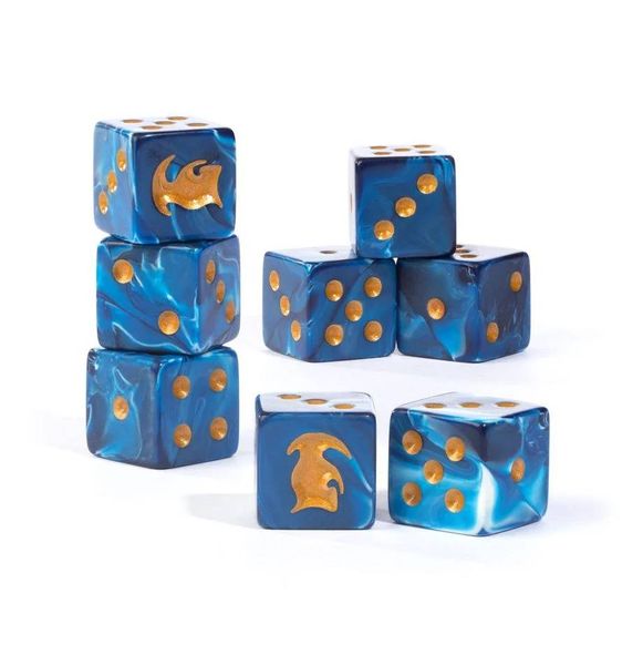 Игральные кубы GW - LORD OF THE RINGS. MIDDLE-EARTH: RIVENDELL DICE SET 99221499025 фото