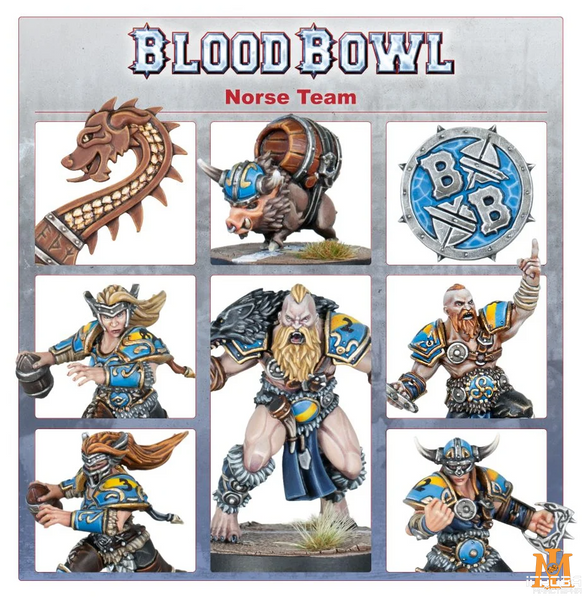 Ігровий набір GW - Blood Bowl: Norse Team - Norska Rampagers 99120999015 фото