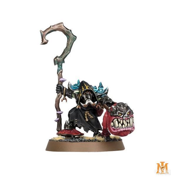 Игровой набор GW - Age of Sigmar: Gloomspite Gitz - Squigboss With Gnasha-squig 99070209009 фото
